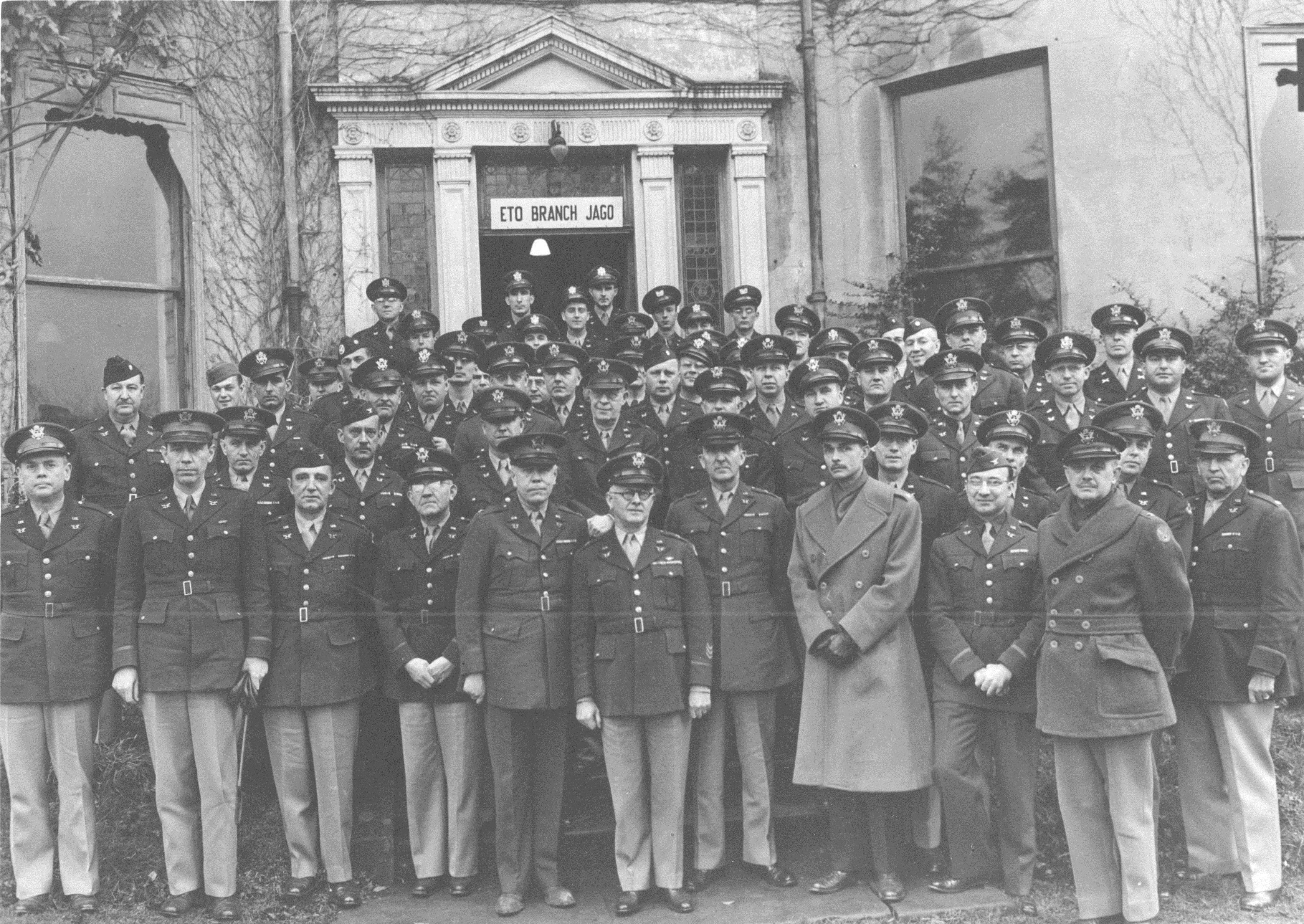 European Theater of Operations JAG Office, Second World War, undated. (Credit: JAG Corps Regimental Archives)